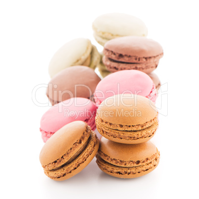 Colorful French Macarons