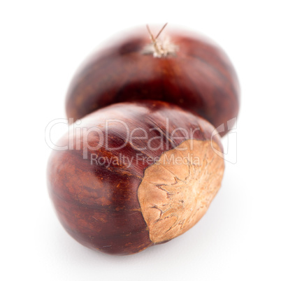 Chestnuts with shell