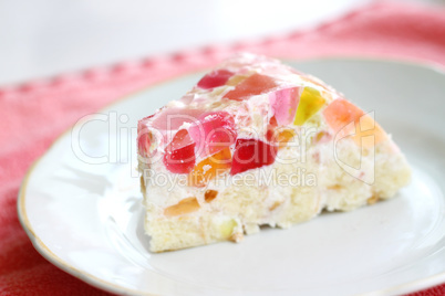 homemade jelly cake