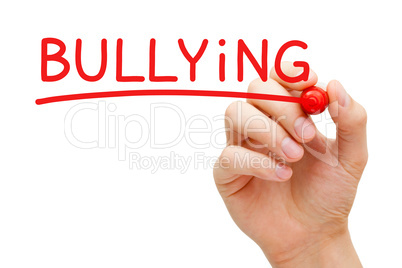 Bullying Red Marker