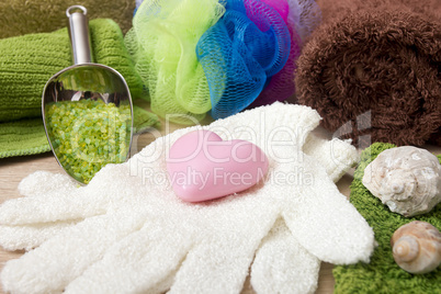 Ingredients for making soap at home