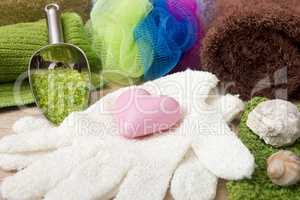 Ingredients for making soap at home
