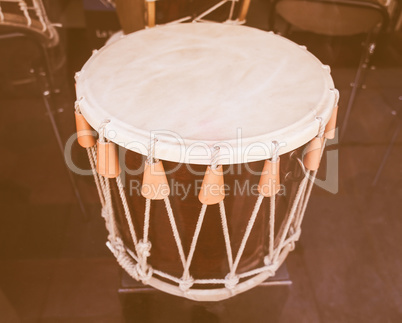 Drum instrument vintage