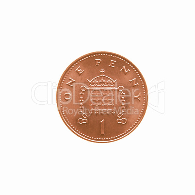 Coin isolated vintage