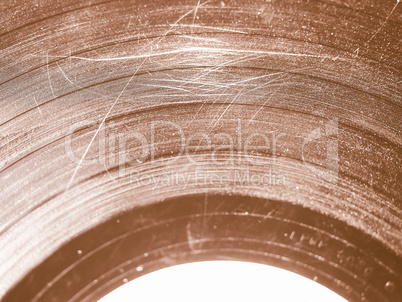 Scratched record vintage