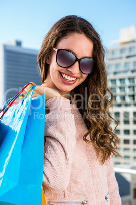 Girl smiling