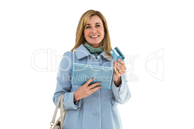 Woman smiling