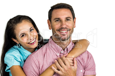 Portrait of smiling couple