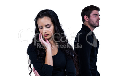 Couple after argument