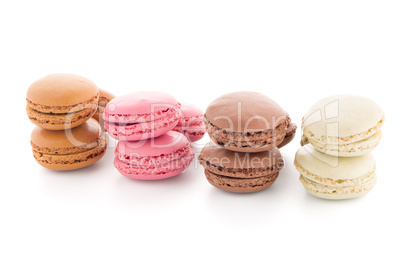 Colorful French Macarons