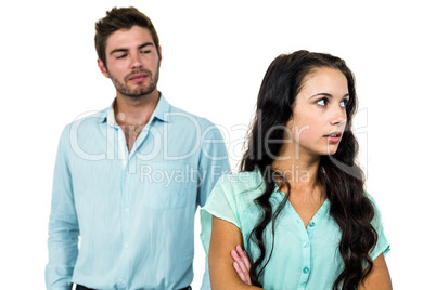 Couple having argument