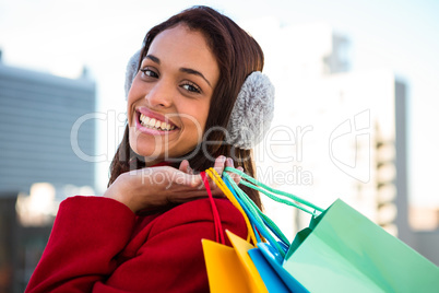 Women holding some shopping bags