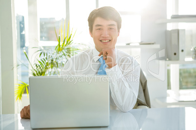 Portrait of asian businessman