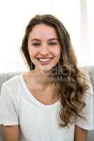 Woman smiling at the camera