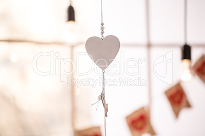 Beautiful background with the original heart for March 8, or Valentine's day. Idea for Valentines