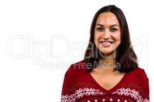 Portrait of happy confident young woman