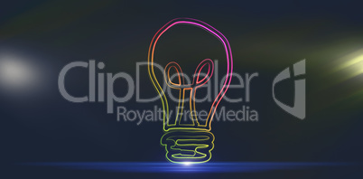 Composite image of bulb
