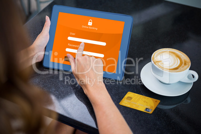 Composite image of credit card