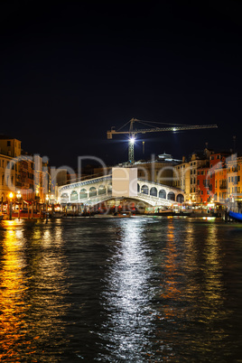 Rialto bridge (Ponte di Rialto) in Venice