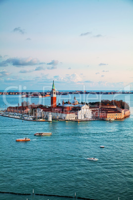 Aerial view of Venice, Italy