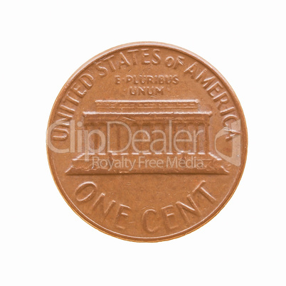 Coin isolated vintage