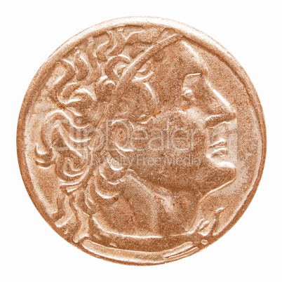 Roman coin vintage