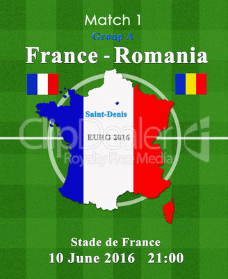 UEFA EURO 2016 France Romania