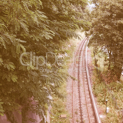 Railway picture vintage