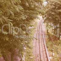 Railway picture vintage