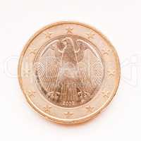 German Euro coin vintage