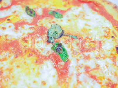 Margherita pizza background