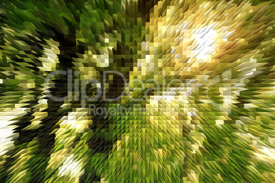green abstract texture with light blurs