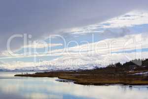 Thingvellir with lake Pingvallavatn in Iceland