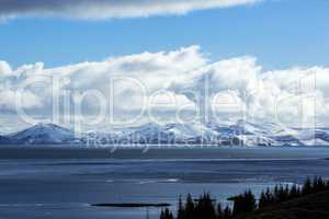 Thingvellir with lake Pingvallavatn in Iceland