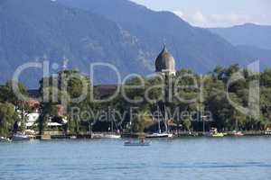 Isle of Frauenchiemsee in Bavaria, Germany