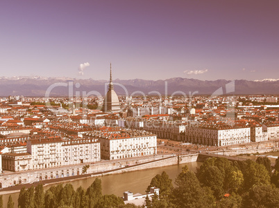 Turin view vintage