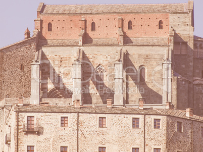 Sacra di San Michele abbey vintage