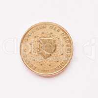 Dutch 10 cent coin vintage
