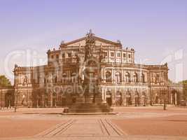 Dresden Semperoper vintage