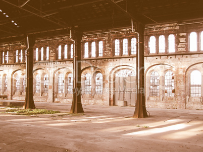 Abandoned factory vintage