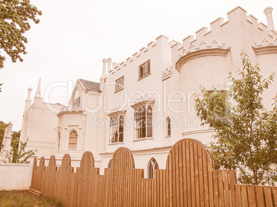 Strawberry Hill house vintage