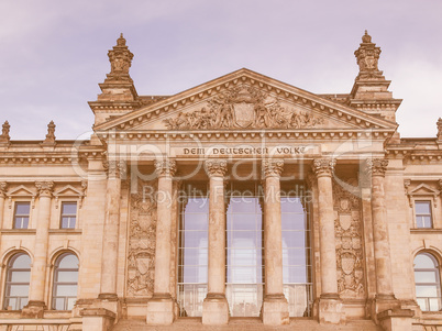 Reichstag Berlin vintage