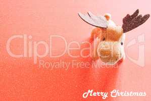 Christmas deer vintage