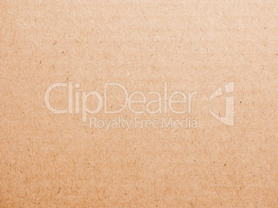 Retro looking Brown cardboard background