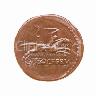 Coin isolated vintage