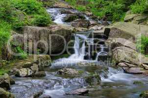 Bodewasserfall - waterfall river Bode