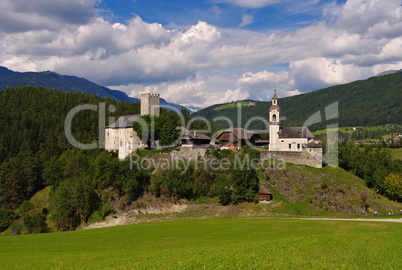 Bruneck Lamprechtsburg - Bruneck castle Lamprechtsburg