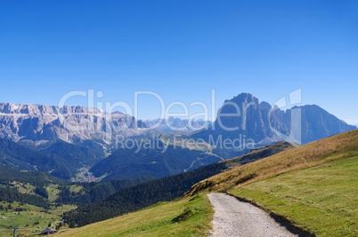 Sella Gruppe in Dolomiten - Sella group in Dolomites 14