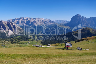 Sella Gruppe in Dolomiten - Sella group in Dolomites 15