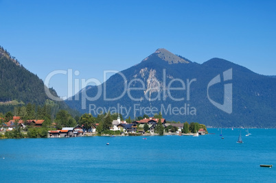 Walchensee - Walchenlake in Bavaria